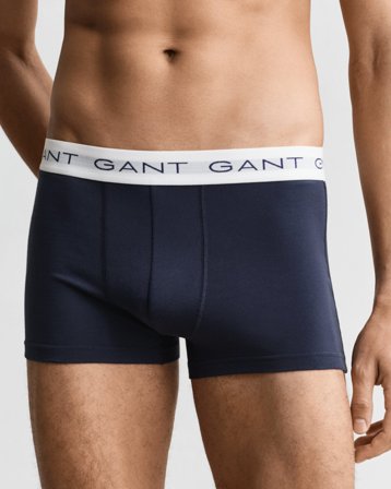 GANT Herren 3er-Pack Boxershorts (L) Mehrfarbig