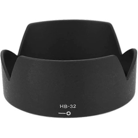 Vastavalosuoja Nikon 18-140, 135, 105, 70mm DX -objektiiveille (musta)