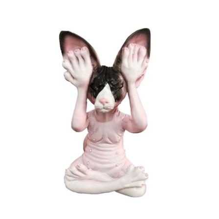 Sphynx Cat Meditere Samleobjekter I Miniatyr