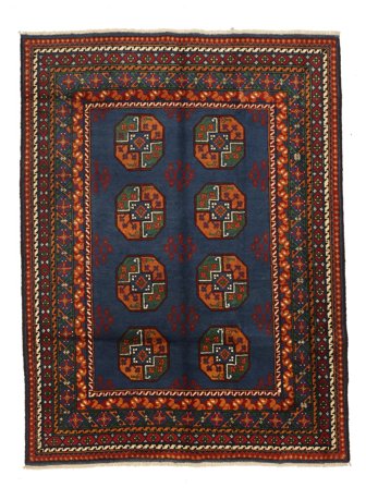 Hand Knotted Afghan Fine Rug 146X196 Wool Small