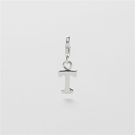 T Letter Charm