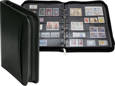 Ringbindsmappe KURT til OPTIMA lommer - Sort