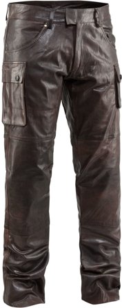 Swedteam Bull Leather Trousers Men