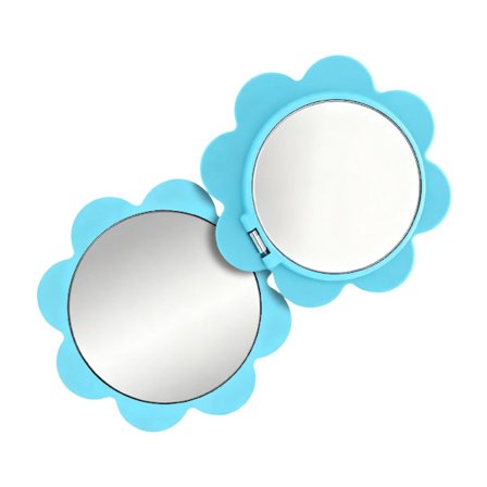 Återanvändbar Silikonram Spegel Med Klara Bilder Högkvalitativ Kosmetisk Spegel