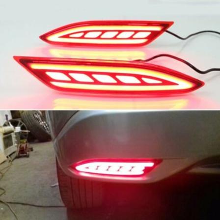 LED-bakre stötfångarreflektor bakre signalljus för Honda HR-V HRV Ve