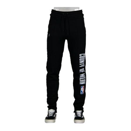 Marcelo Burlon, Sweatpants Czarny, Mężczyzna, Rozmiar: L