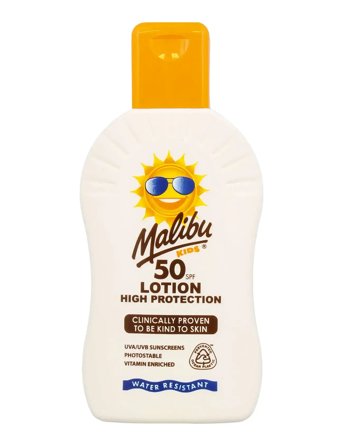 Malibu Malibu 200Ml Spf 50 Kids Lotion - Nude - 200 ML