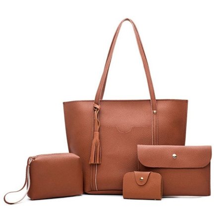 Barn Mor Veske Underarm Veske BRUN