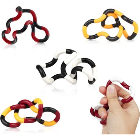 Tangle-leketøy, Fidget Twister, Håndfidgetleketøy, Twist Decompression