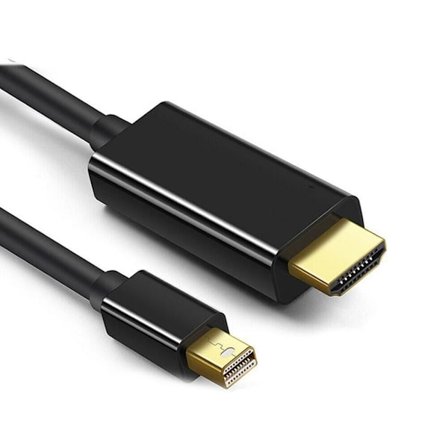 Kabel Mini DP til HDMI-kompatibel, videokabel