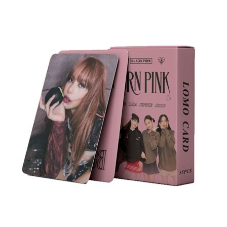 55 stk Kpop Black Pink Photocard Black Pink Lomo-kort for fans gave