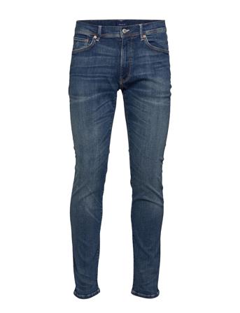 Maxen Active-Recover Jeans Slim Jeans Blå GANT
