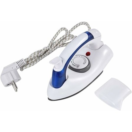 Steam Iron Portable Foldable Steamer Iron Mini Travel Iron for Clothes Temperature Control Iron for Home Travel