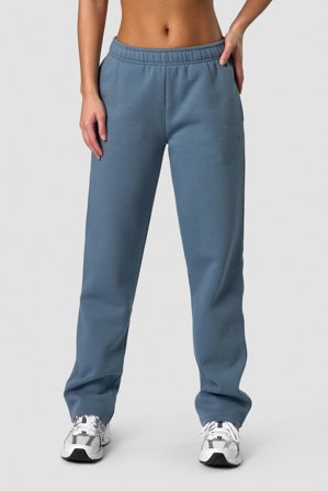 ICANIWILL - Everyday Straight Leg Sweatpants Steel Blue - Hosen - Damen - ICIW