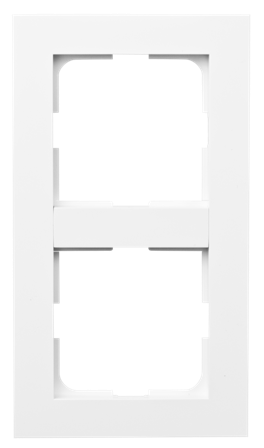 ELKO Plus Kombinasjonsramme 2-hull polarhvit
