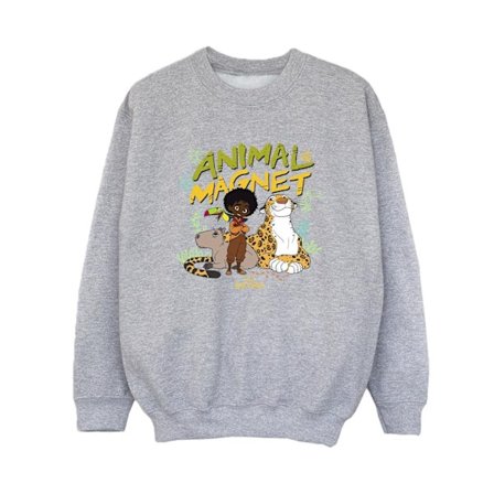 Disney Boys Encanto Animal Magnet Sweatshirt 3-4 år Sports G