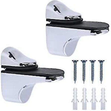 2 kpl Lasikaupan Tukipidikkeet Säädettävät 3-20mm Paksuille