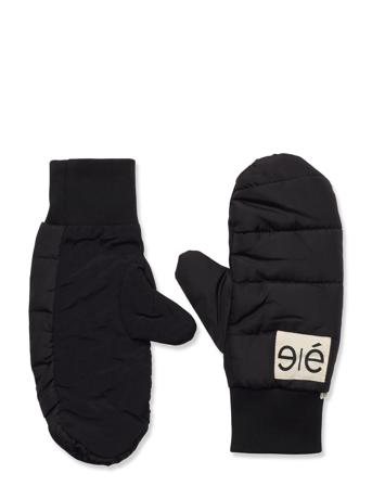 Esjuliana Quilt Mittens Black Esme Studios