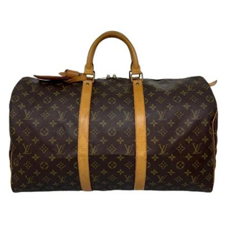 Louis Vuitton Vintage, Pre-owned Canvas travel-bags Bruin, Dames, Maat:ONE Size