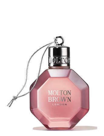 Delicious Rhubarb & Rose Festive Bauble Home Decoration Christmas Decoration Christmas Baubles & Tree Accessories Nude Molton Brown