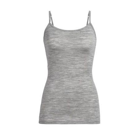 Icebreaker Women's Siren Cami Women short-sleeved sweaters Grey XS