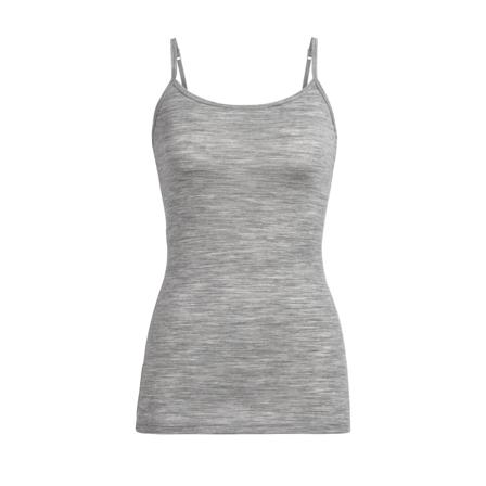 Icebreaker Women's Siren Cami Women short-sleeved sweaters Grey XS