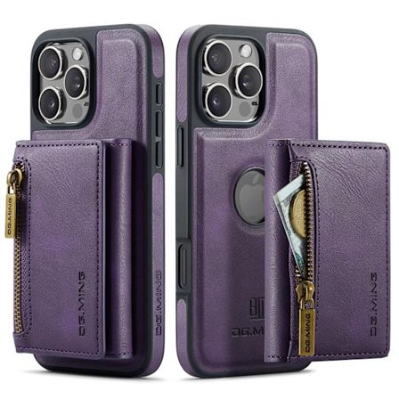 Kompatibel med iPhone 17/ Air/ Pro/ Max trådlös laddning telefonfodral magnetisk korthållare skyddande skal