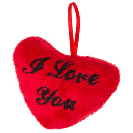 Fløffy I Love You hjerte