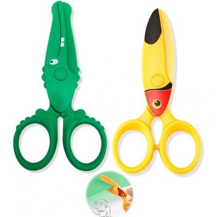 Barnsaxar Plastsaxar för papper Barnsaxar Sa