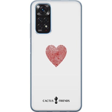 Yhteensopiva Puhelinkuori Xiaomi Xiaomi Redmi Note 11S Cactus and Friends - Fingerprint Love