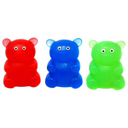 Neon Stress Legetøj Bjørn