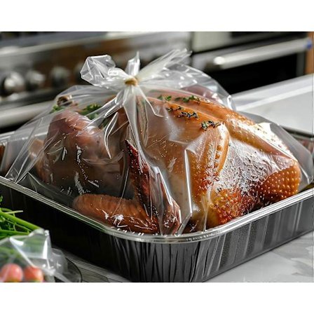 Ekstra store kalkunposer for steking, 10-pakning, kraftige, BPA-frie, ideelle for Thanksgiving-middag