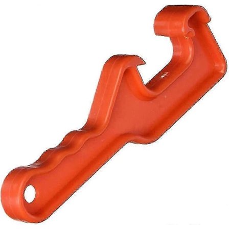 Plastik Gallon Malingdåseåbner, Spandlågsåbner, Malingspandlåg Nøgle, industriel Hardware Værktøj rød 1 stk