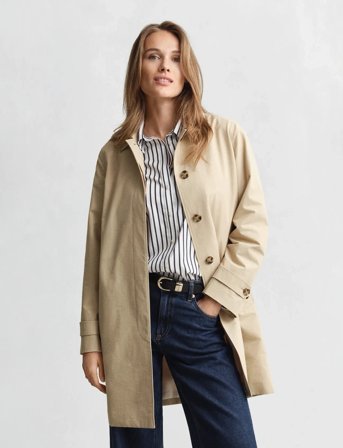 GANT Car Coat - Beige - S