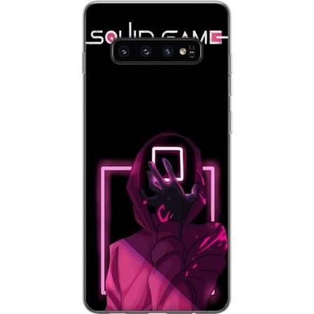 Samsung Galaxy S10 L pin kyv kuori Squid Game Tema Popul r Serie Motiv Grafiskt Ikoniskt