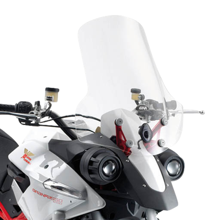 Pare-brise Givi D-ST Transparent - Benelli TRK 502 2017-2025