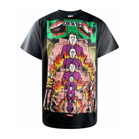 Supreme T-Shirts Sort, Herre