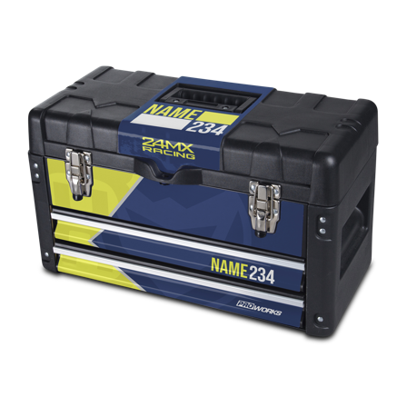 Stickerset voor Gereerdschapskist 24MX X2 HSKY