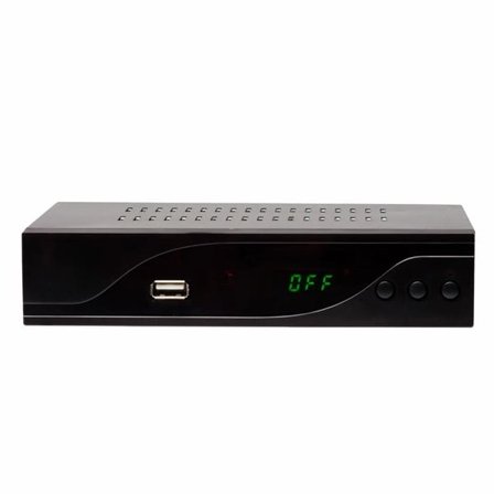 Denver DVB-C mottagare MPEG-4 HD / digital kabel TV box / set-top box med USB-inspelning