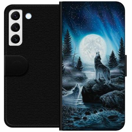 Samsung Galaxy S22 5g Plånboksfodral Wolf / Varg