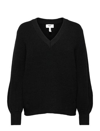 Objmalena L/S Knit Pullover Pullover Svart Object