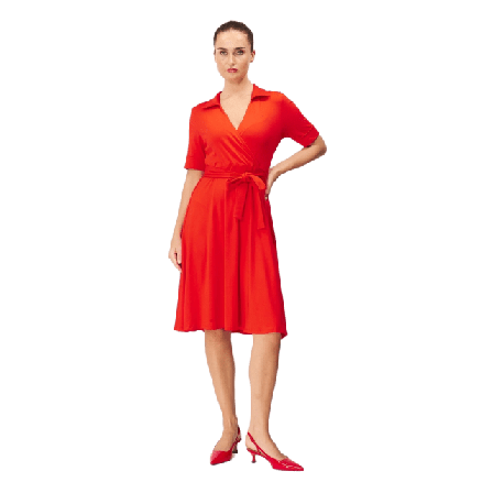 Jumperfabriken Demi Dress Klänningar Dam Röd XL