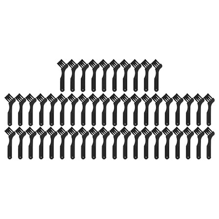 50 stk. elektrisk barbermaskine børste lille rengøringsbørste til barbermaskine computer tastatur husholdningsapparater