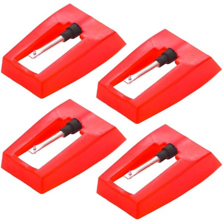 4-pack skivspelare nålar för vinyl skivspelare ION Jensen Crosley Victrola Sylvania