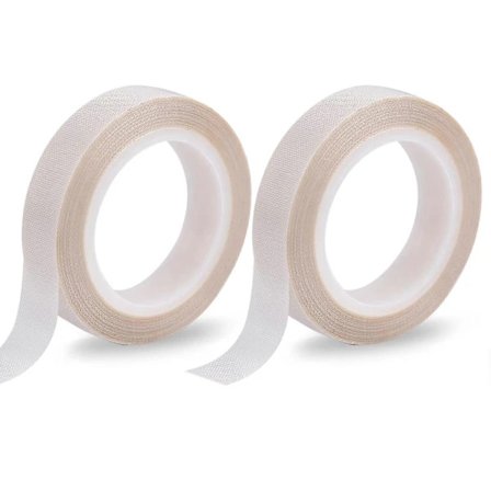 2 Ruller 13mmx10m PTFE Lavfriksjonstape, Glidettape for Skuffeskinner, Slitesterk
