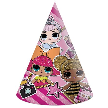 Lol Glitter Partyhatter