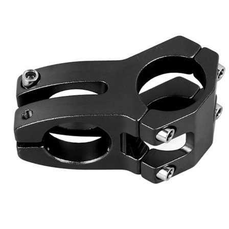 31,8 mm Cykelstyrstamme Mountainbike Styrstamme Kort Styrstamme til de fleste Cykler Landevejscykel BMX Fixie Gear Cykling Aluminium Legering Sort