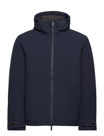 Slhatlas Jkt B Noos Parkas Jakke Marineblå Selected Homme*Betinget Tilbud