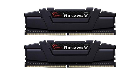 G.SKILL Ripjaws V - DDR4 - sett - 64 GB: 2 x 32 GB - DIMM 288-pin - 2666 MHz / PC4-21300 - ikke-bufret