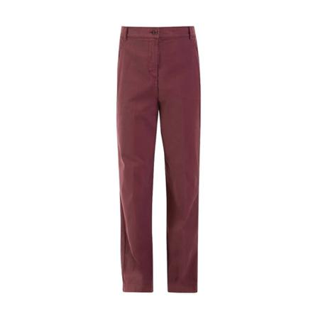 Aspesi, Straight trousers Rood, Dames, Maat:L